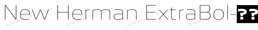 New Herman ExtraBol字体转换 New Herman ExtraBol字体转换